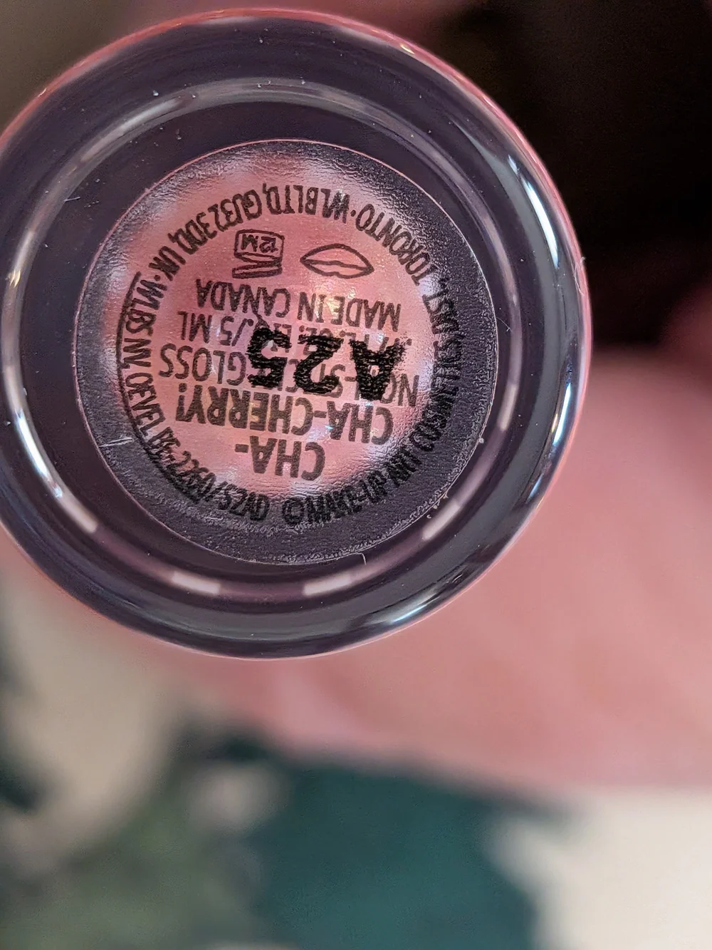 MAC Cosmetics Lipglass Gloss in Cha-Cha Cherry - Rose Pink